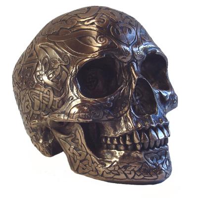 Celtic Skull (Bronze Finish)
